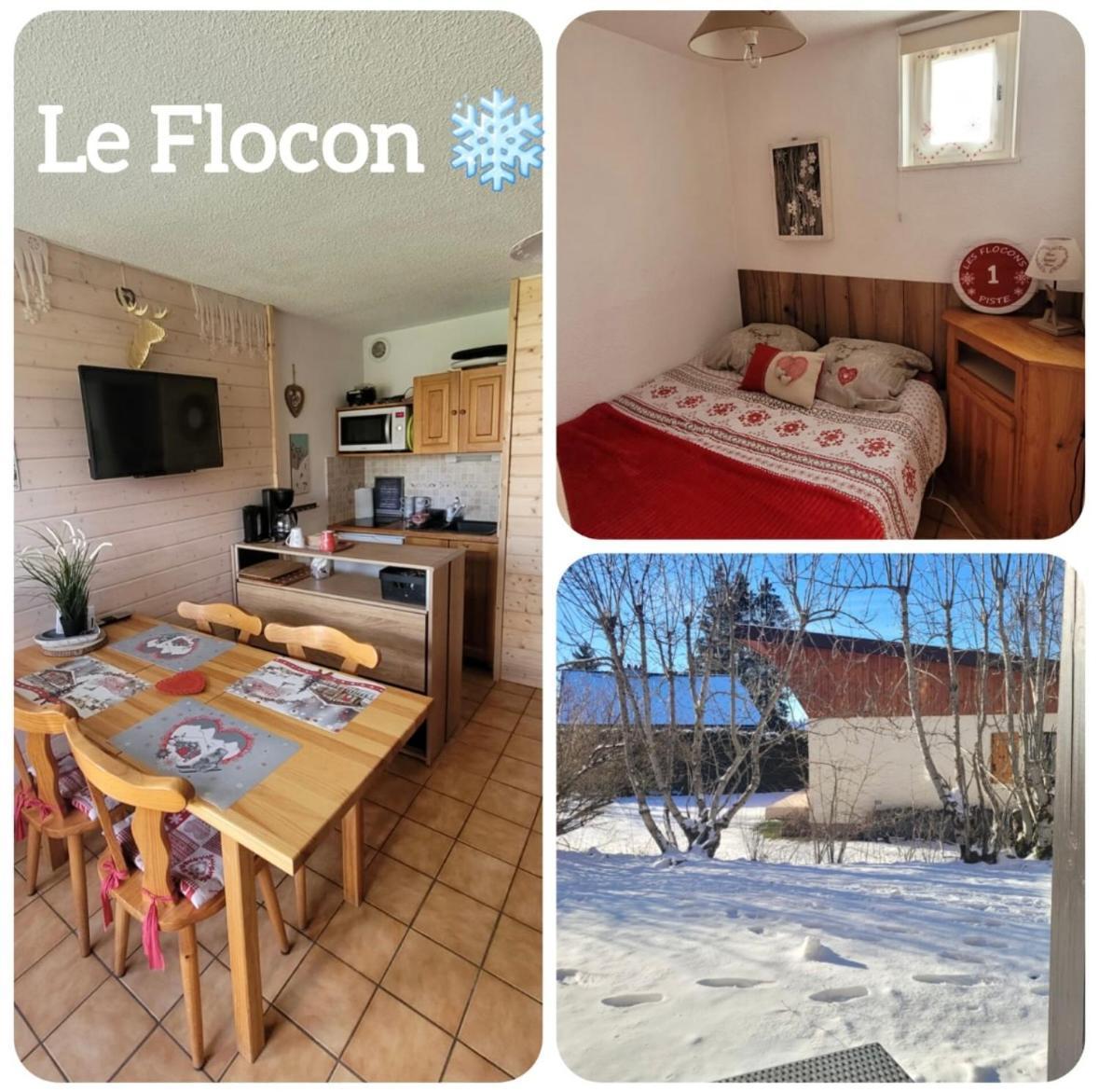 Appartement Le Flocon, Joli Petit Cocon 4 Pers En Rez De Jardin Draps Inclus Les Rousses Ngoại thất bức ảnh